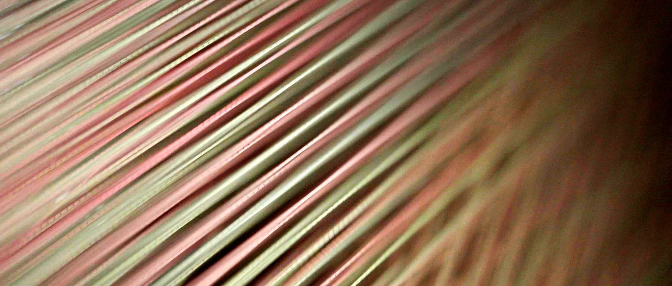 Warp yarn under tension