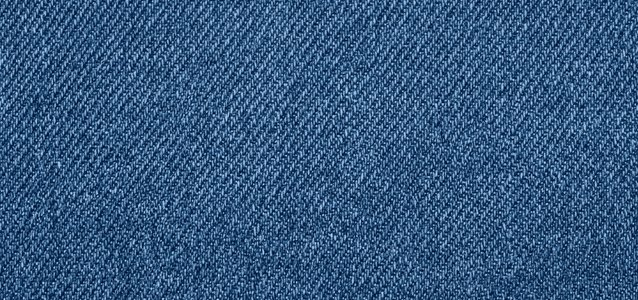 Indigo denim twill, the warp compound sizing runs on