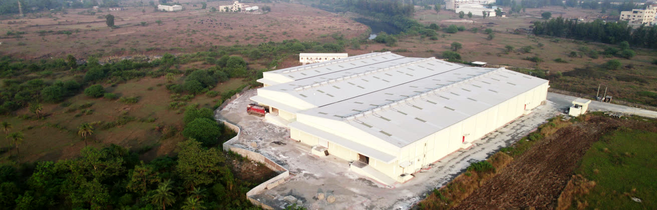 The Alpenol manufacturing site at Vapi, Gujarat, seen from the air